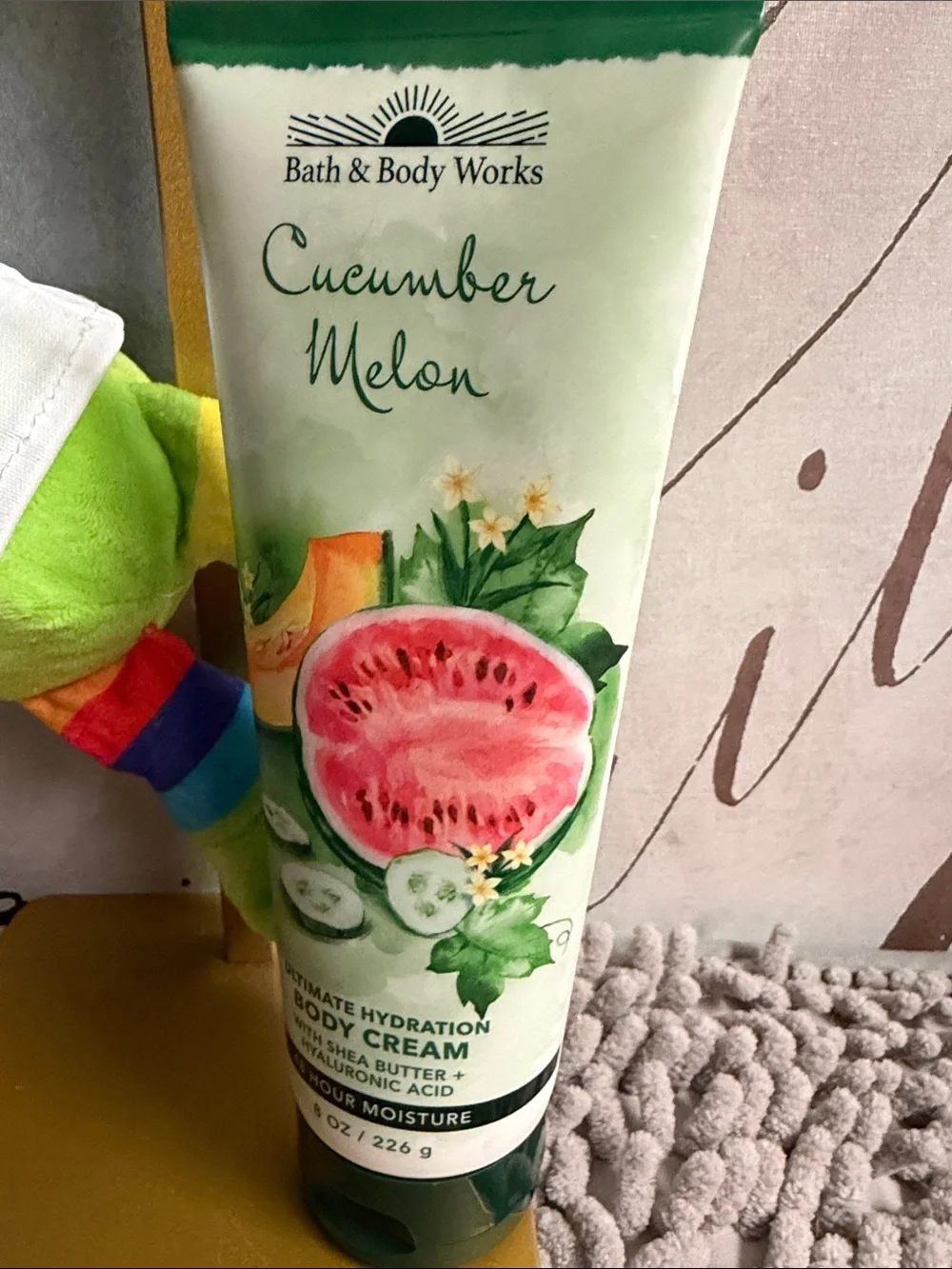 Bath & Body Works & Funky frog Slapz “I the youngest rules don’t apply “